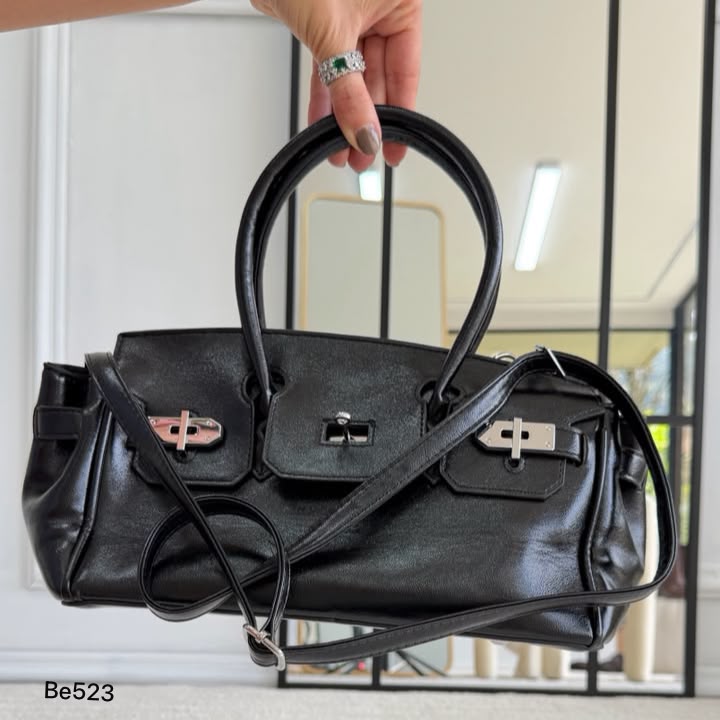 Bolso negro 20cm* 12cm* 20cm 28043